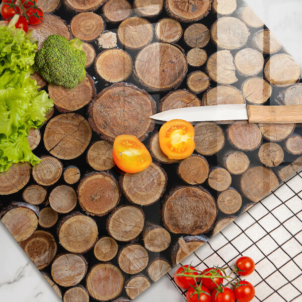Protezione piano cottura Tronchi d'albero