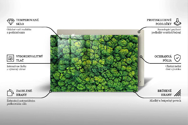 Protezione piano cottura Pianta di muschio naturale