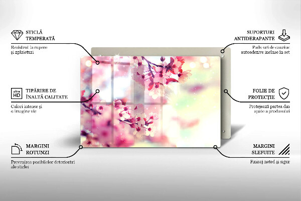 Copri piano cottura Fiori di melo naturali