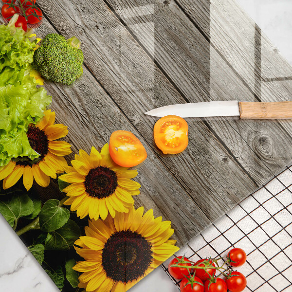 Copri piano cottura Girasoli sulle copertine