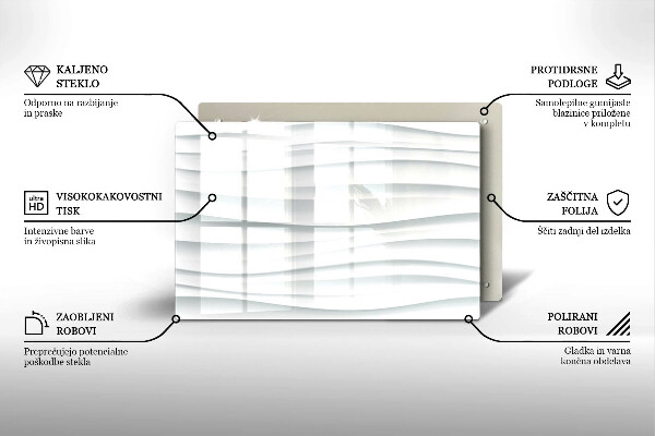 Copri cucina in vetro Struttura moderna