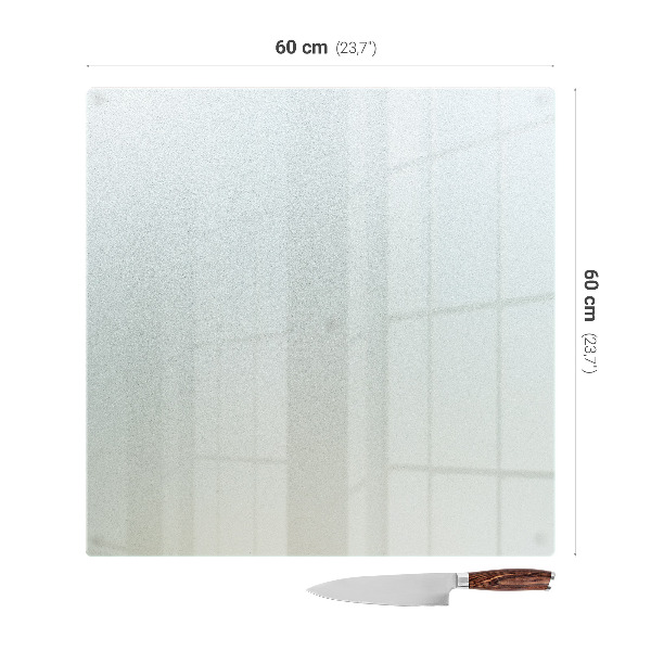 Copri cucina in vetro di dimensioni 60 x 60 cm