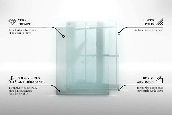 Copri trasparente piano cottura induzione 2x40x52 cm