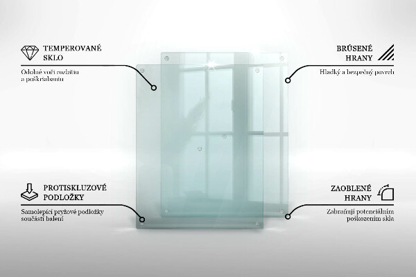 Copri trasparente piano cottura induzione 2x40x52 cm