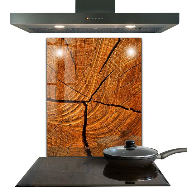 Pannello paraschizzi cucina Struttura del tronco