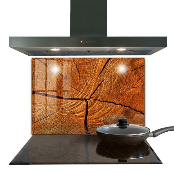 Pannello paraschizzi cucina Struttura del tronco