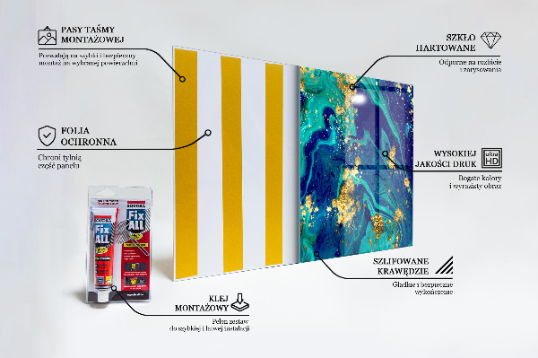 Pannello paraschizzi cucina Astrazione dell'arte moderna