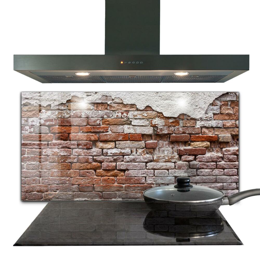 Pannello schienali cucina Muro di mattoni di pietra