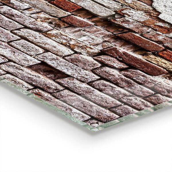 Pannello schienali cucina Muro di mattoni di pietra