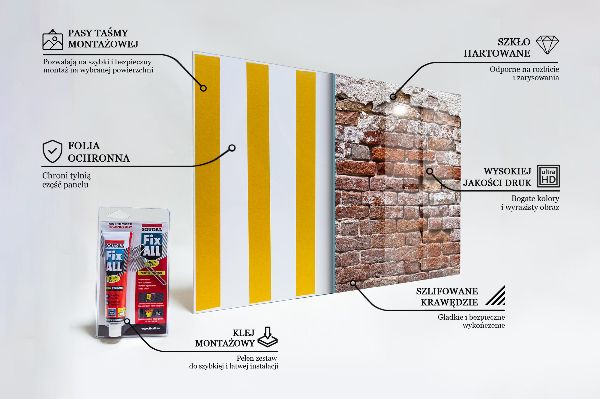 Pannello schienali cucina Muro di mattoni di pietra