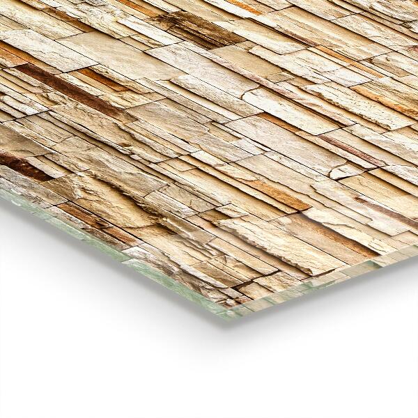 Pannello schienali cucina Muro di pietra naturale