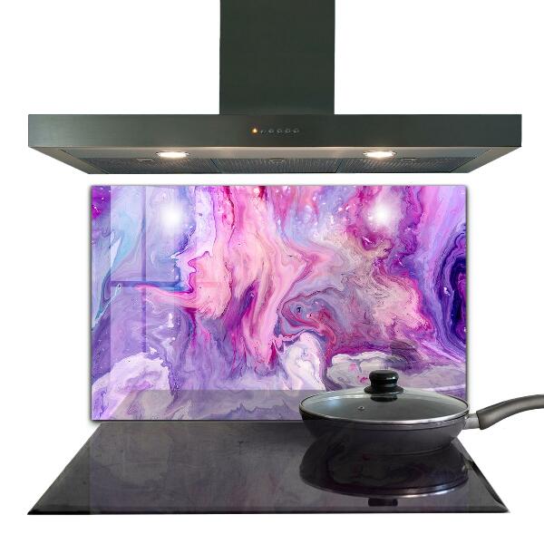 Pannello paraschizzi cucina Astrazione rosa