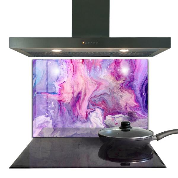 Pannello paraschizzi cucina Astrazione rosa