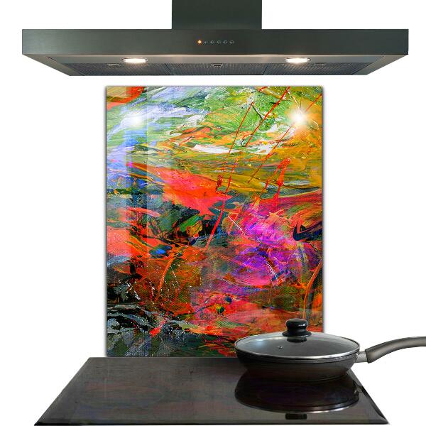 Pannello paraschizzi cucina Esplosione di colori