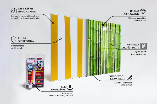 Rivestimento parete cucina Bambù asiatico