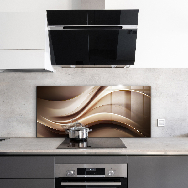 Pannello paraschizzi cucina Astrazione delle onde energetiche