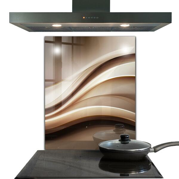 Pannello paraschizzi cucina Astrazione delle onde energetiche