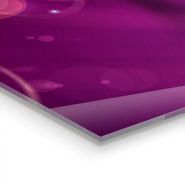 Rivestimento parete cucina Pianta scura del fiore scuro