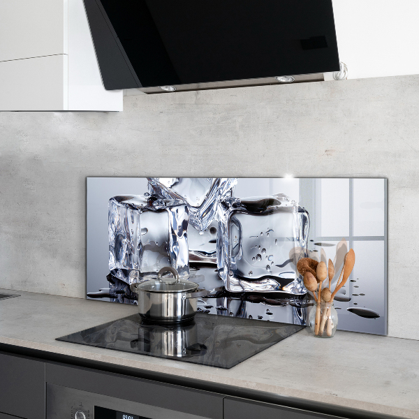 Pannello paraschizzi cucina Rinfresco dei cubetti di ghiaccio