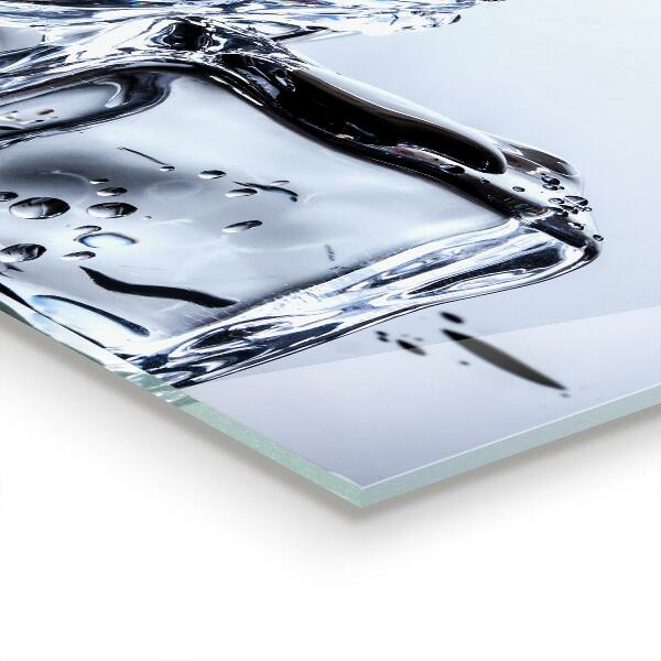 Pannello paraschizzi cucina Rinfresco dei cubetti di ghiaccio