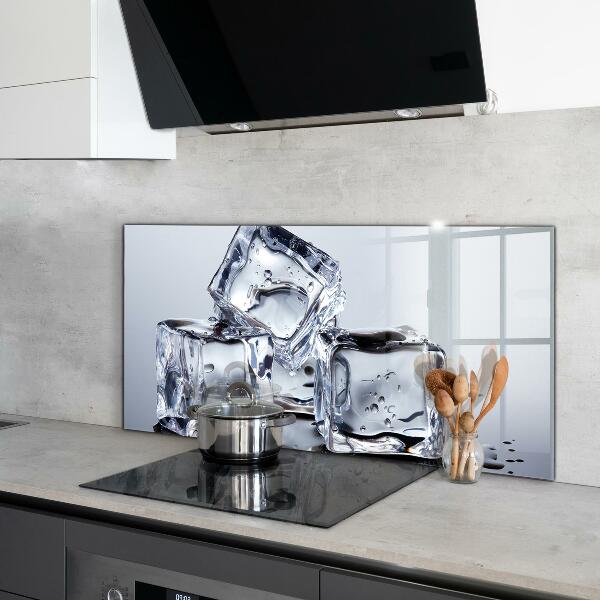 Pannello paraschizzi cucina Rinfresco dei cubetti di ghiaccio