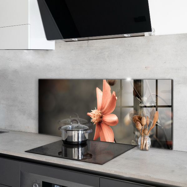 Rivestimento parete cucina Bocciolo di fiore d'epoca