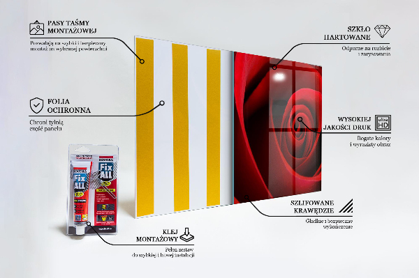 Rivestimento parete cucina Amore rosa rossa