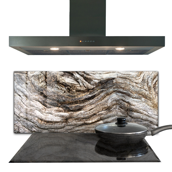 Pannello schienali cucina Tronco di corteccia d'albero