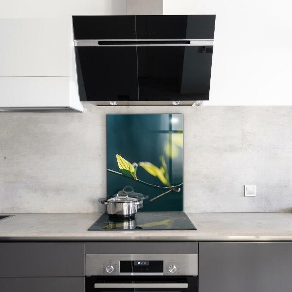 Rivestimento parete cucina Foglia lucida sul ramo