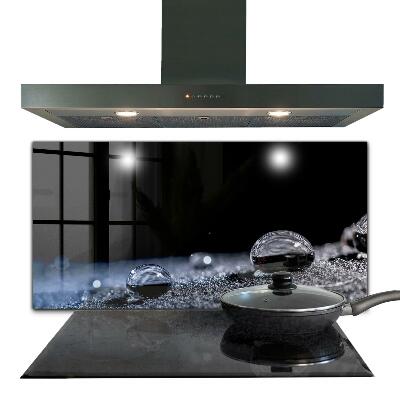 Pannello paraschizzi cucina Una goccia di rugiada al mattino