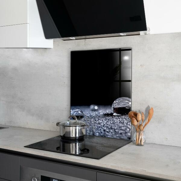 Pannello paraschizzi cucina Una goccia di rugiada al mattino