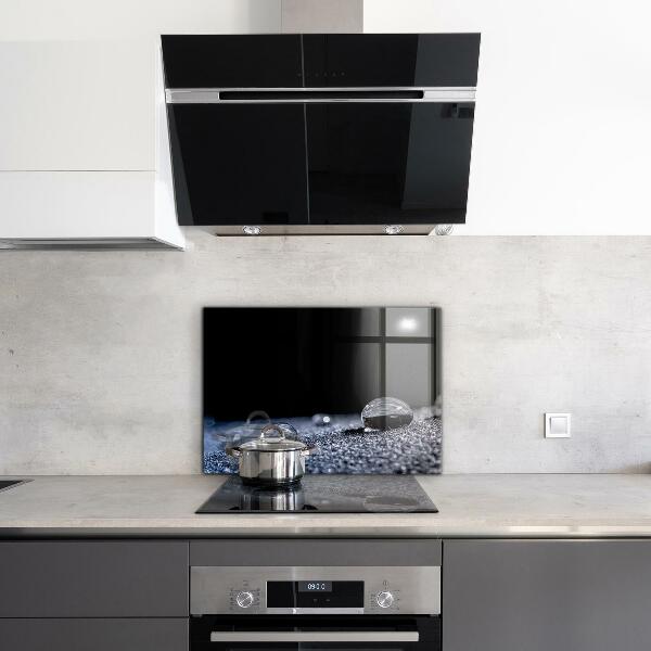 Pannello paraschizzi cucina Una goccia di rugiada al mattino