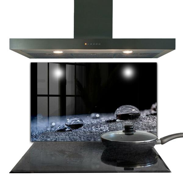 Pannello paraschizzi cucina Una goccia di rugiada al mattino