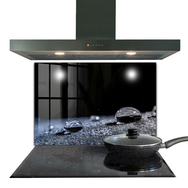 Pannello paraschizzi cucina Una goccia di rugiada al mattino