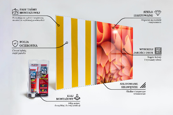 Rivestimento parete cucina Fiore d'arancio