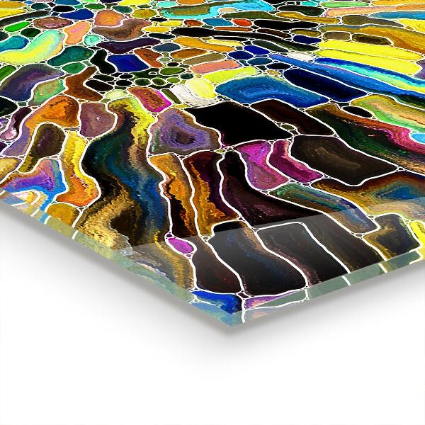 Pannello paraschizzi cucina Mosaico colorato fantasia