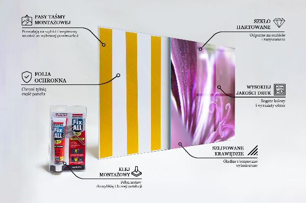 Pannello paraschizzi cucina Dettagli della natura del fiore rosa