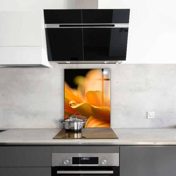 Pannello paraschizzi cucina Fiore di gerber