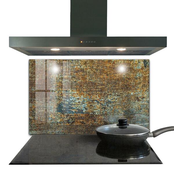 Pannello paraschizzi cucina Vecchia struttura del metallo