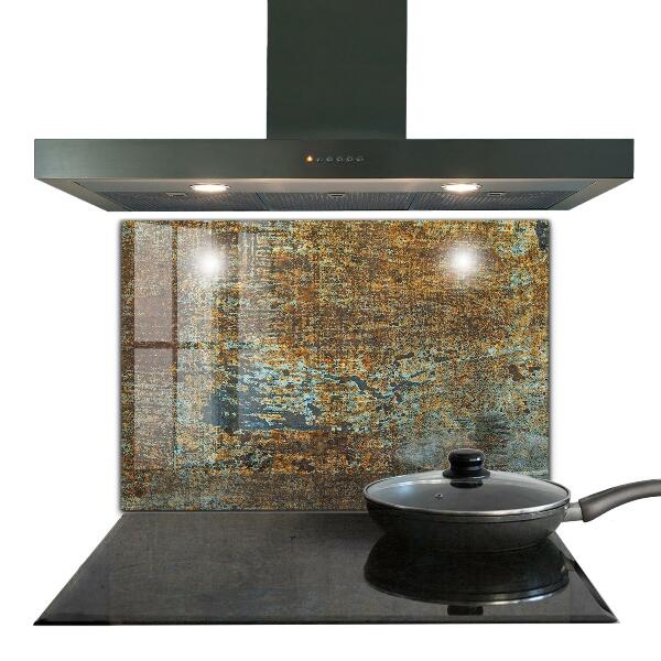 Pannello paraschizzi cucina Vecchia struttura del metallo