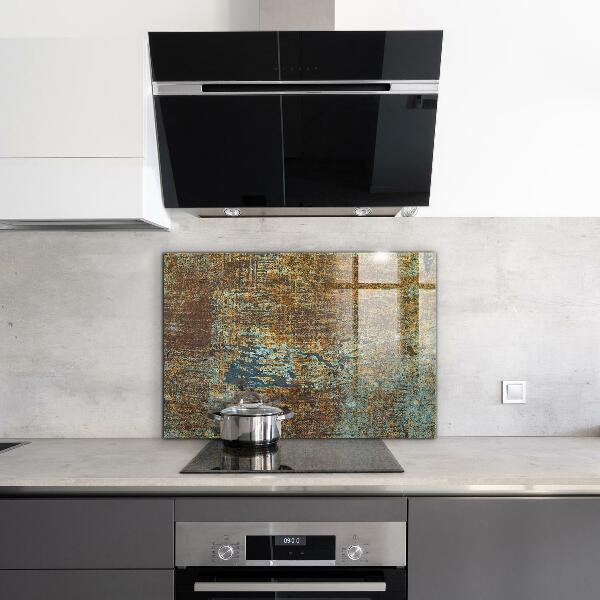 Pannello paraschizzi cucina Vecchia struttura del metallo