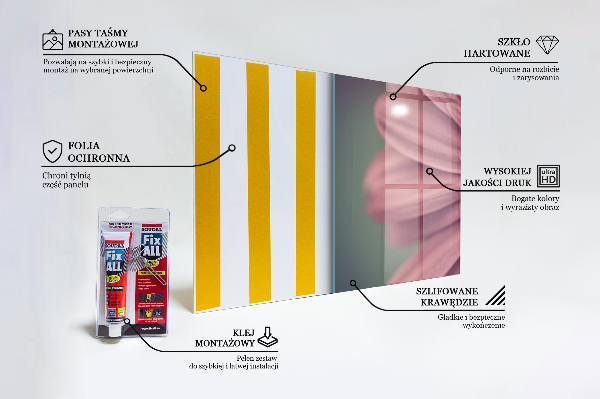 Pannello retrocucina Fiore margaretka gerbera