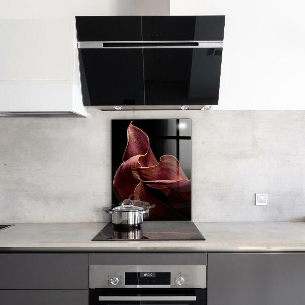 Pannello retrocucina Elegante foglia delicata
