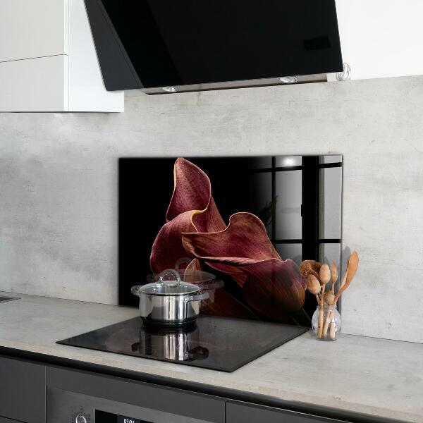 Pannello retrocucina Elegante foglia delicata