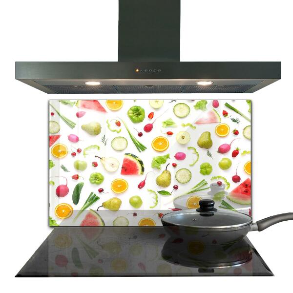 Pannello paraschizzi cucina Composizione di frutti sani