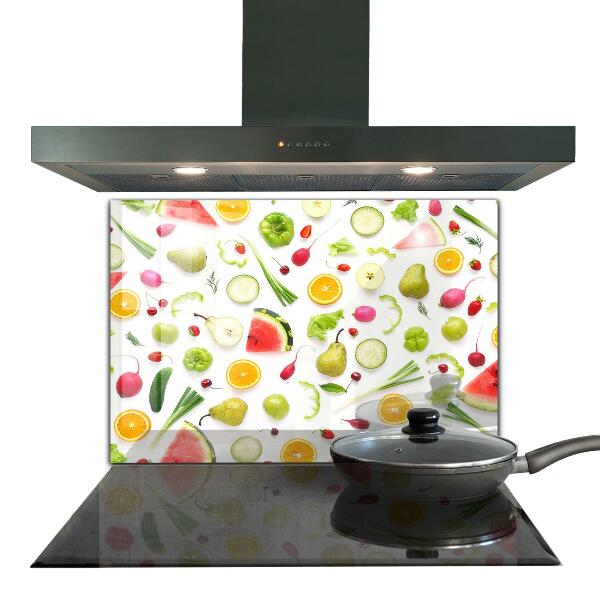 Pannello paraschizzi cucina Composizione di frutti sani