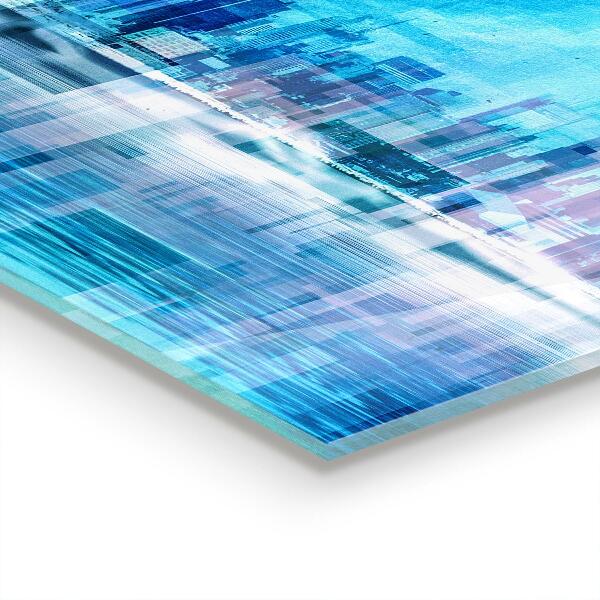 Pannello rivestimento parete cucina Panorama di manhattan new york