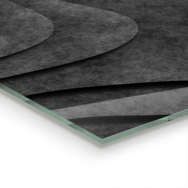 Pannello paraschizzi cucina Astrazione di texture grigia