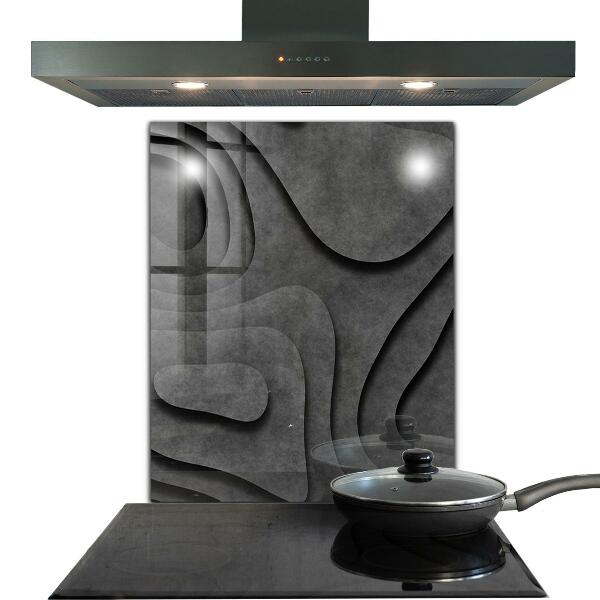 Pannello paraschizzi cucina Astrazione di texture grigia