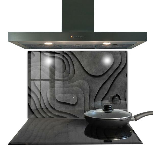 Pannello paraschizzi cucina Astrazione di texture grigia